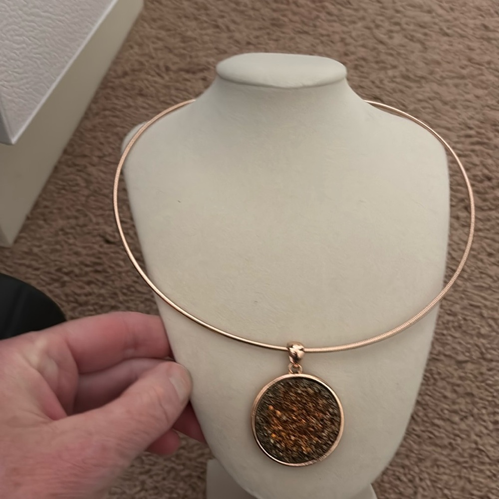 Joan rivers necklace and earrings